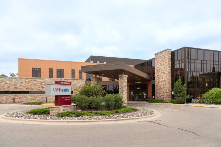 Exterior of UW Health Union Corners Urgent Care